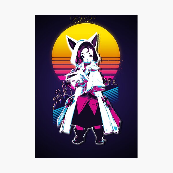 Krile - FFXIV *80s retro* Photographic Print