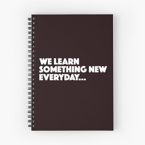 Item preview, We Learn Something New Every Day! designed and sold by Capiral Bucketlist.