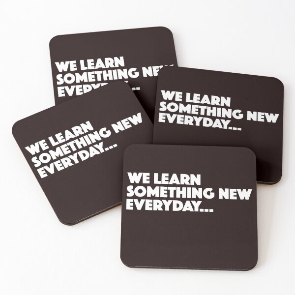 Item preview, We Learn Something New Every Day! designed and sold by Capiral Bucketlist.