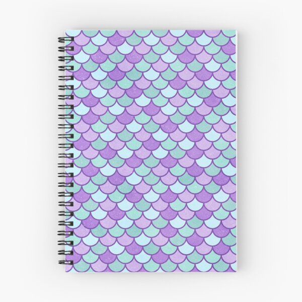 Item preview, Green and Purple Mermaid Scales Pattern designed and sold by Saanis.
