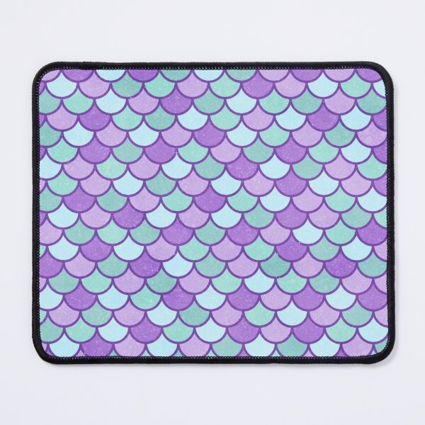 Item preview, Green and Purple Mermaid Scales Pattern designed and sold by Saanis.