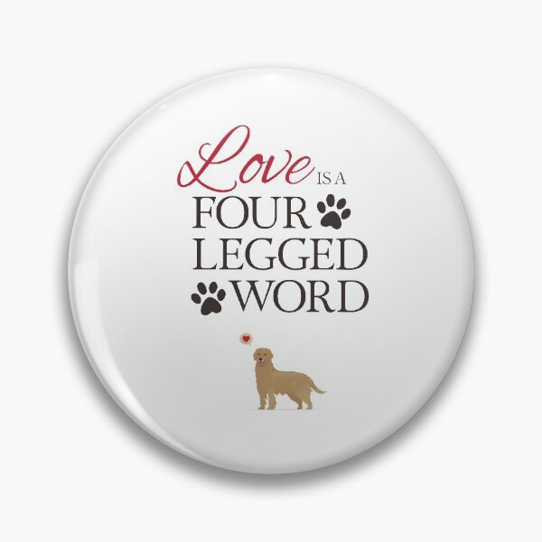 Item preview, Love is a four legged word, great gift designed and sold by AMXS-extras.