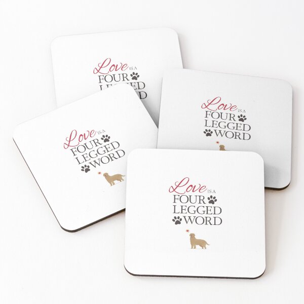 Item preview, Love is a four legged word, great gift designed and sold by AMXS-extras.
