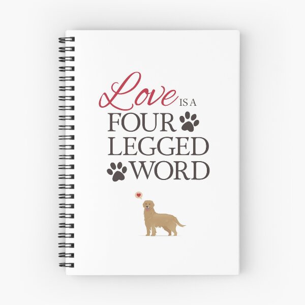 Item preview, Love is a four legged word, great gift designed and sold by AMXS-extras.