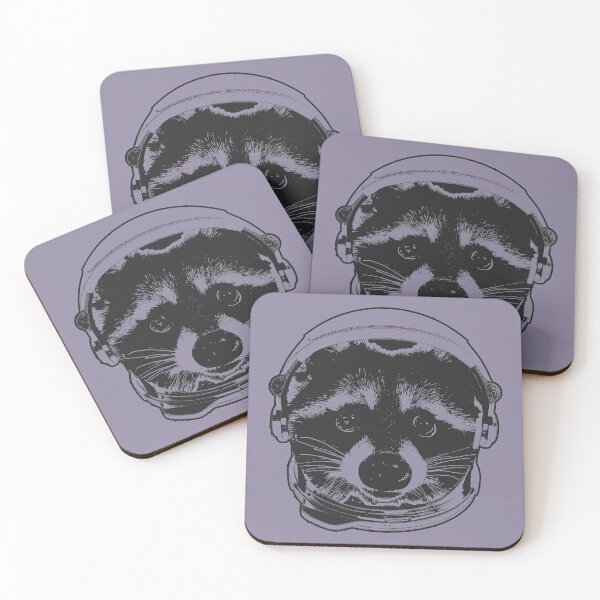 Item preview, Astronaut Raccoon designed and sold by autoboxdesign.