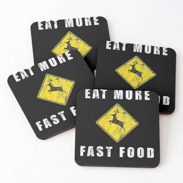 Item preview, Eat More Fast Food Funny Creative Hunting designed and sold by ScottSlade.