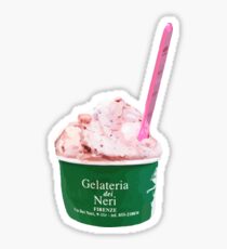 Gelateria dei Neri Florence Italy Gelato Sticker