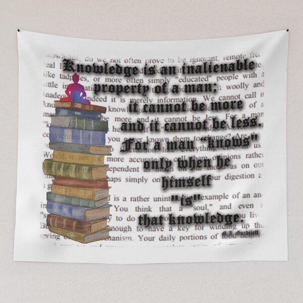 Item preview, Gurdjieff on true knowledge designed and sold by WanderingGraha.