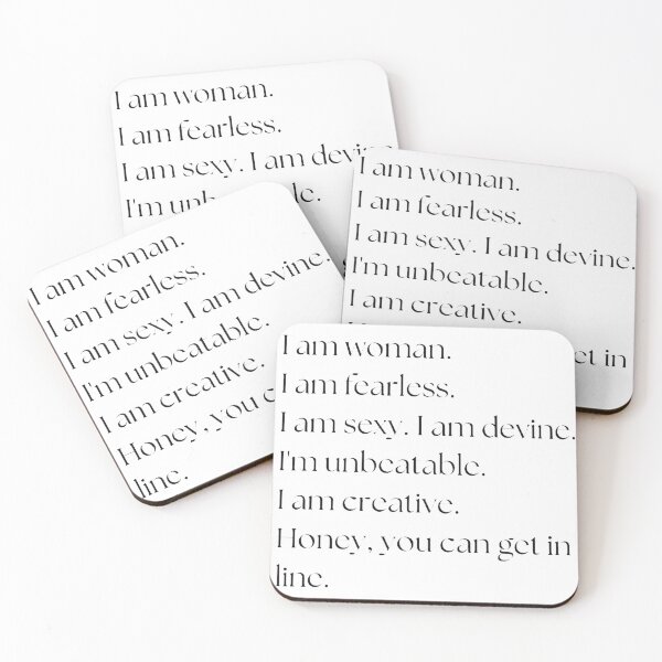Item preview, I am woman, I am fearless TikTok Trend designed and sold by Sarette25.