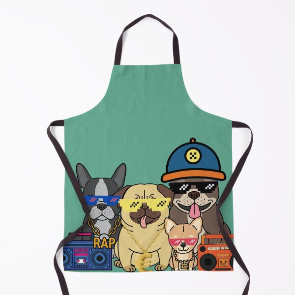 Item preview, rapper dogs designed and sold by Hoetoons.