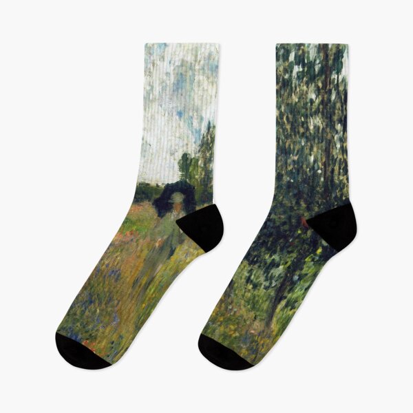 Item preview, Promenade near Argenteuil-Claude Monet designed and sold by LumiereSasha.