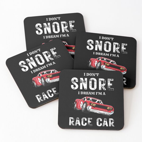 Item preview, I DON'T SNORE I DREAM I'M A RACE CAR SHIRT designed and sold by zoonix.