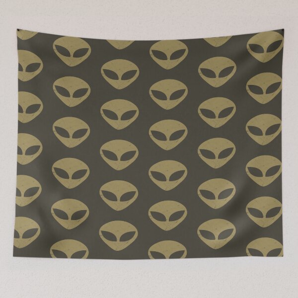 Item preview, Alien Logo [Tan Vintage Worn Design] designed and sold by siggyspatsky.