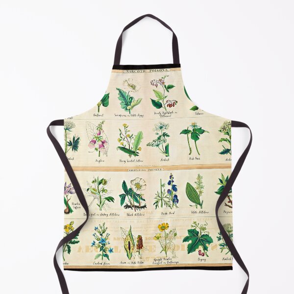 Item preview, Poisonous Plants Chart - 1843 designed and sold by RPGHaven.
