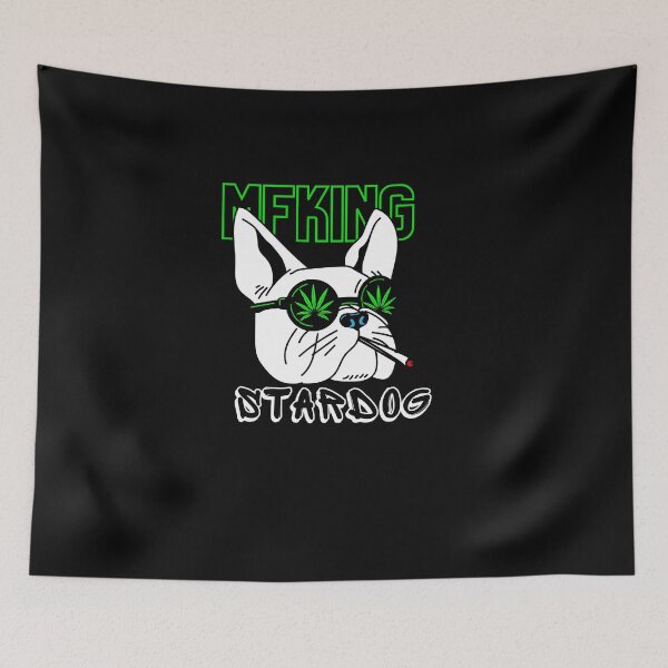 Item preview, cool pug rapper dogs designed and sold by Hoetoons.