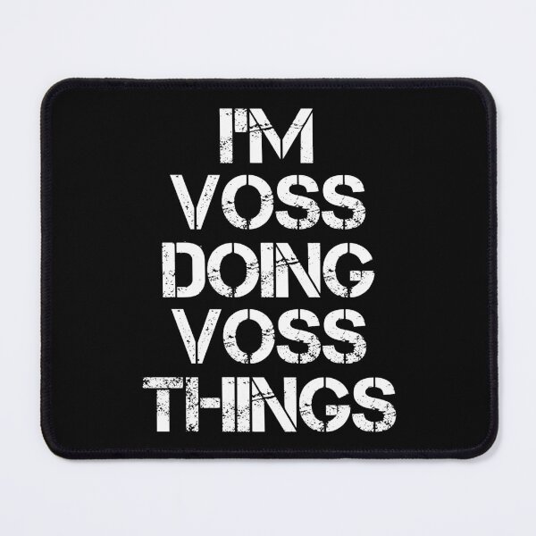 Item preview, Voss Name T Shirt - I'm Voss Doing Voss Things Name Gift Item Tee designed and sold by chezeva.