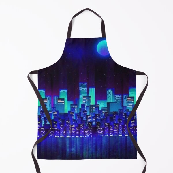 Item preview, SYNTHWAVE CITY - BLUE  designed and sold by lifestylein.