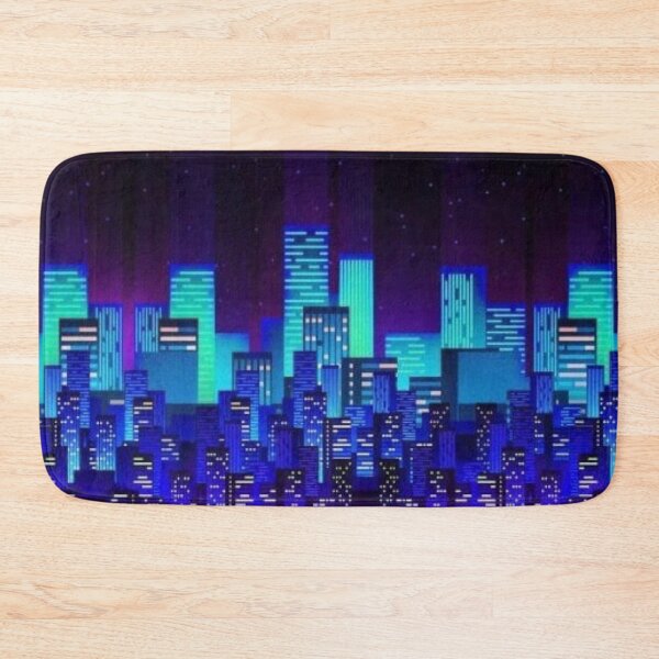 Item preview, SYNTHWAVE CITY - BLUE  designed and sold by lifestylein.