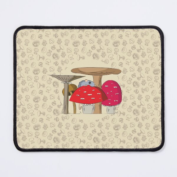 Item preview, Rat in the mushrooms designed and sold by FunnyChameleon.