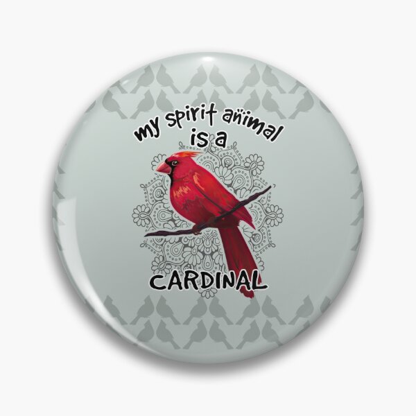 Item preview, My Spirit Animal Is Cardinal  designed and sold by CatheriLove.