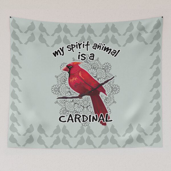Item preview, My Spirit Animal Is Cardinal  designed and sold by CatheriLove.