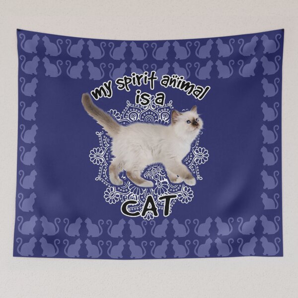 Item preview, My Spirit Animal Is Siamess Cat  designed and sold by CatheriLove.