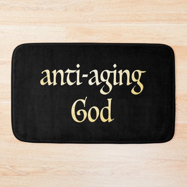 Item preview, Anti-aging God - Healthy Lifestyle Design in Gold designed and sold by lordyswiss.
