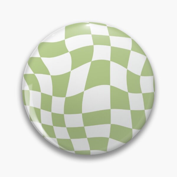Item preview, Pastel Green Groovy Checker designed and sold by cannevas.
