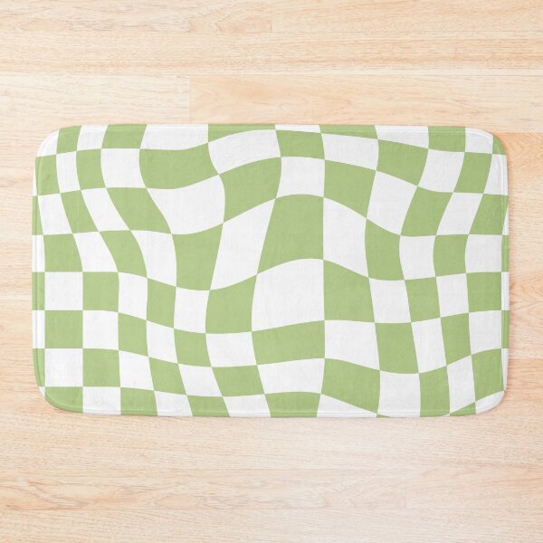 Item preview, Pastel Green Groovy Checker designed and sold by cannevas.