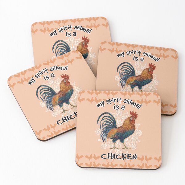 Item preview, My Spirit Animal Is Chicken  designed and sold by CatheriLove.