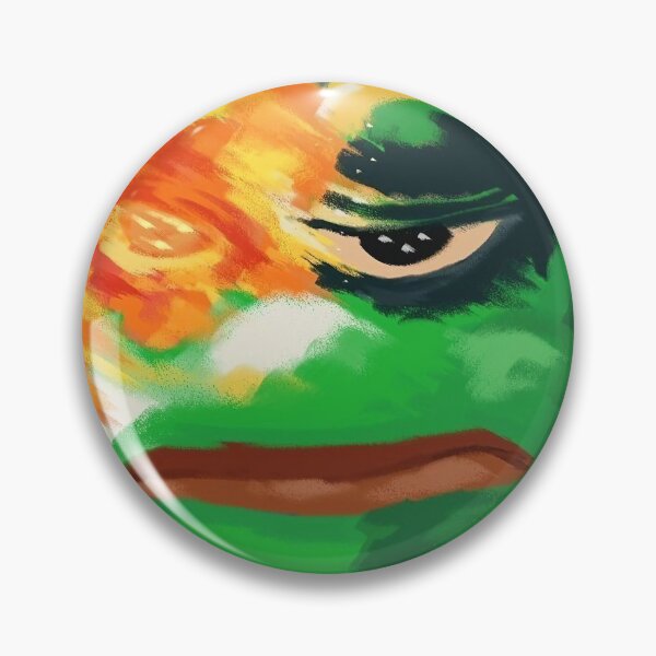 Item preview, Sad PEPE the frog Portrait designed and sold by VinBasis.