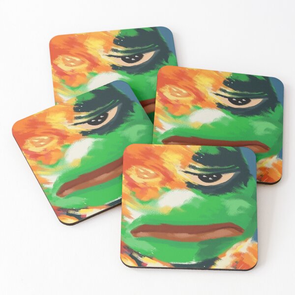 Item preview, Sad PEPE the frog Portrait designed and sold by VinBasis.