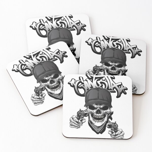 Item preview, Gangsta skull designed and sold by Reinrab.