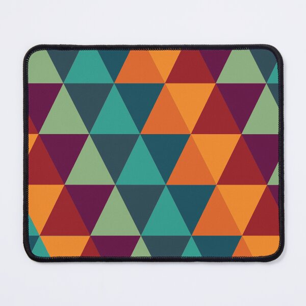 Item preview, Colorful Triangle Pattern designed and sold by FridPix.