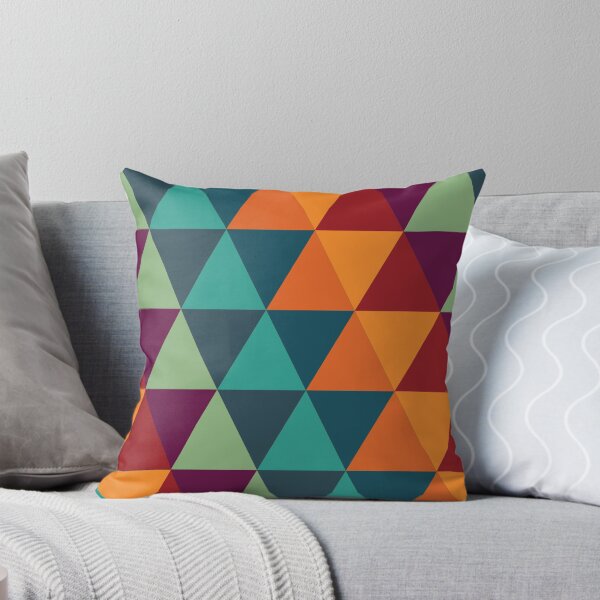 Item preview, Colorful Triangle Pattern designed and sold by FridPix.