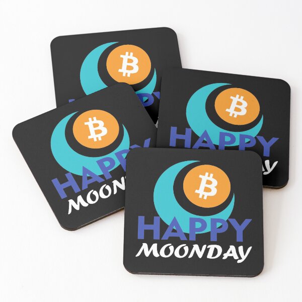 Item preview, Happy Moonday Bitcoin designed and sold by yphien.