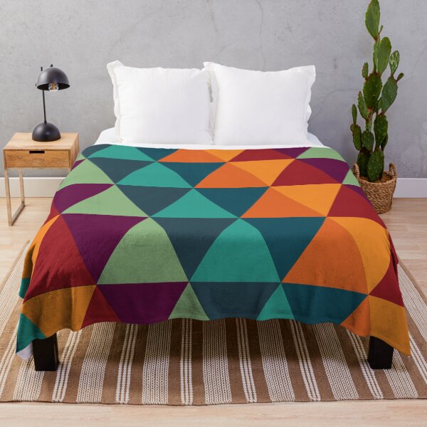 Item preview, Colorful Triangle Pattern designed and sold by FridPix.