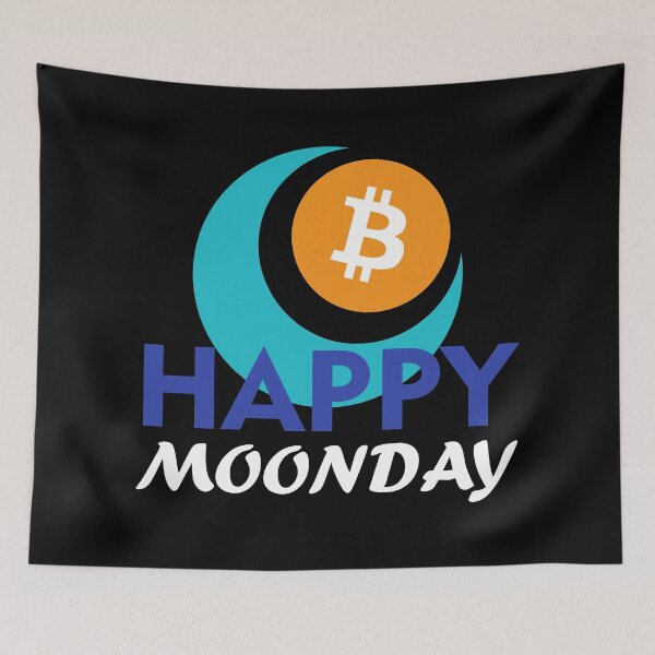 Item preview, Happy Moonday Bitcoin designed and sold by yphien.