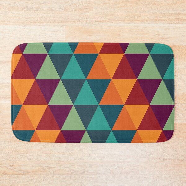 Item preview, Colorful Triangle Pattern designed and sold by FridPix.