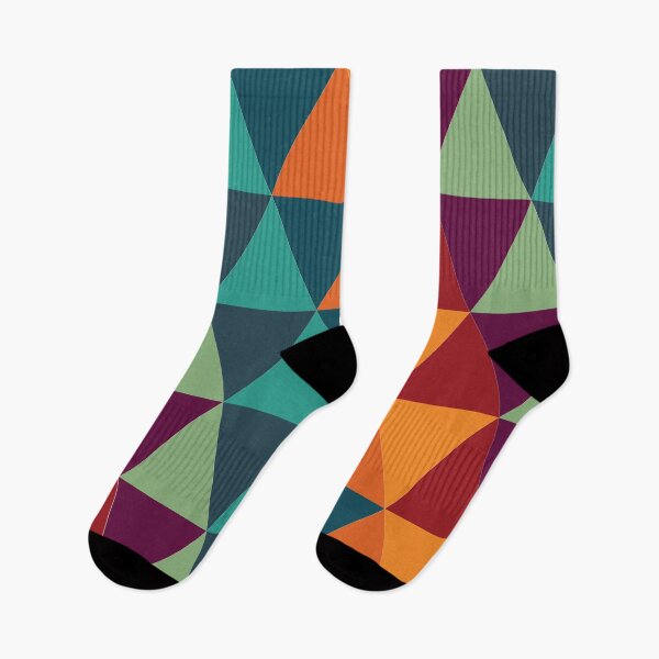 Item preview, Colorful Triangle Pattern designed and sold by FridPix.