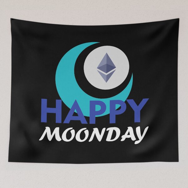 Item preview, Happy Moonday Ethereum designed and sold by yphien.