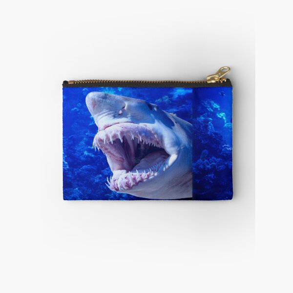 Item preview, Fierce Shark in the deep blue sea designed and sold by Hinny8.