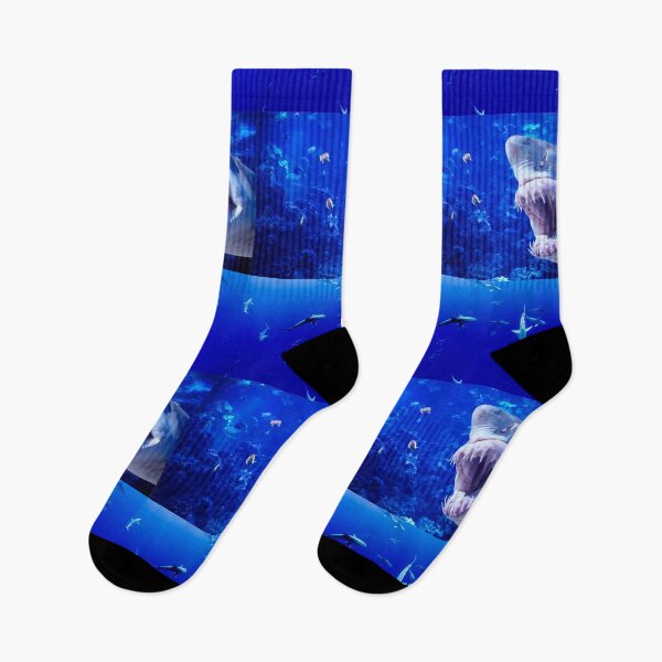 Item preview, Fierce Shark in the deep blue sea designed and sold by Hinny8.