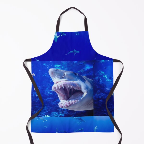 Item preview, Fierce Shark in the deep blue sea designed and sold by Hinny8.