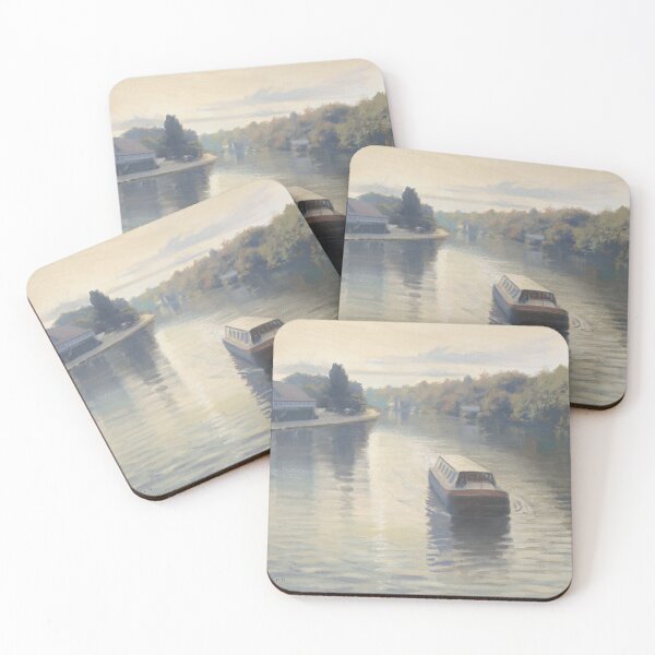 Item preview, View from Caversham Bridge of the River Thames designed and sold by Richard Picton.