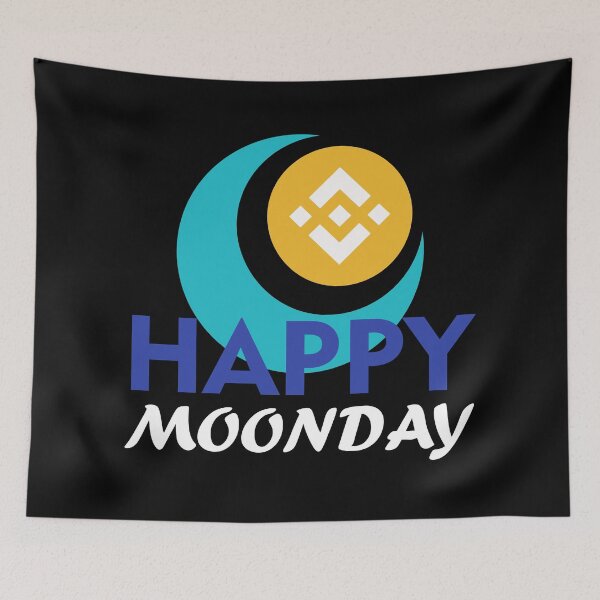 Item preview, Happy Moonday Binance Coin designed and sold by yphien.