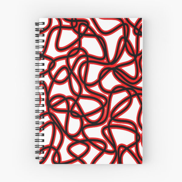 Item preview, Abstract pattern - red and black. designed and sold by K.S ART.