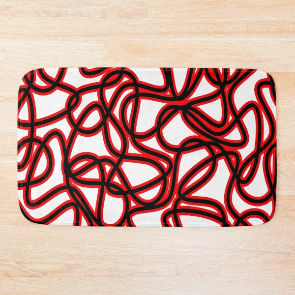 Item preview, Abstract pattern - red and black. designed and sold by K.S ART.
