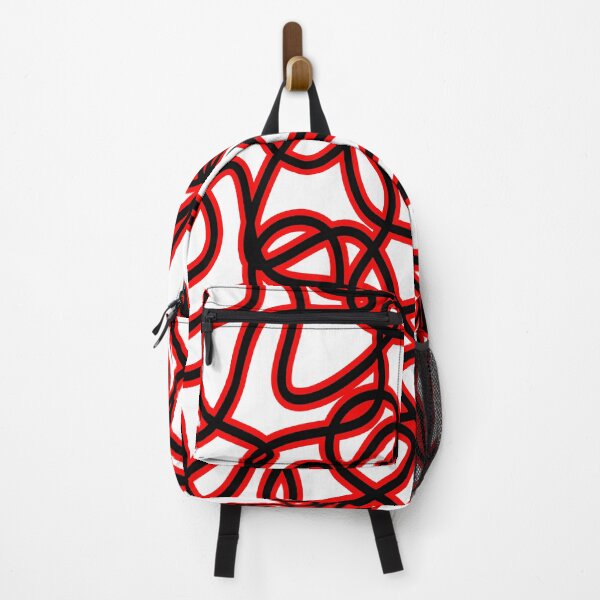 Item preview, Abstract pattern - red and black. designed and sold by K.S ART.