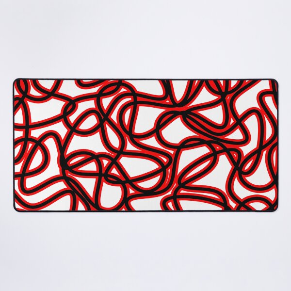 Item preview, Abstract pattern - red and black. designed and sold by K.S ART.
